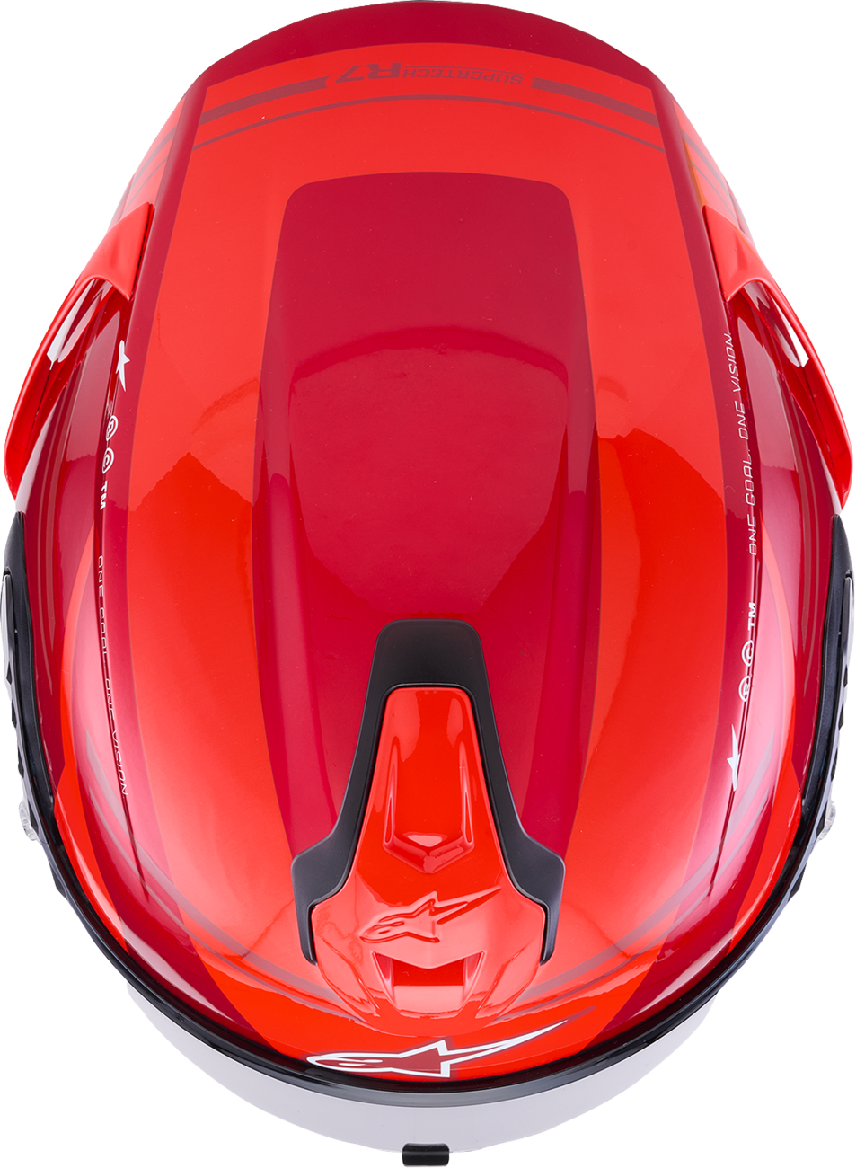 ALPINESTARS Supertech R7 Helmet - 22.06 - A-Core - Gloss Red/White - XL 8203426-3182-XL
