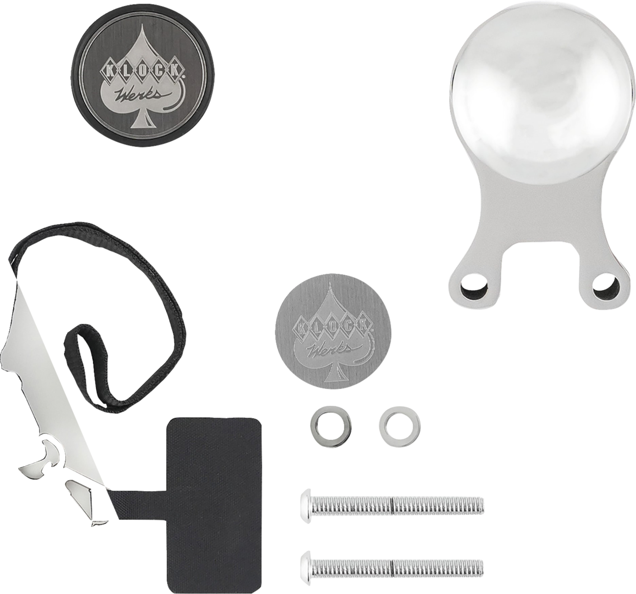 KLOCK WERKS iOmounts® Magnetic Phone Mount for BMW - Ambidextrous - Chrome KWD-06-0424-C