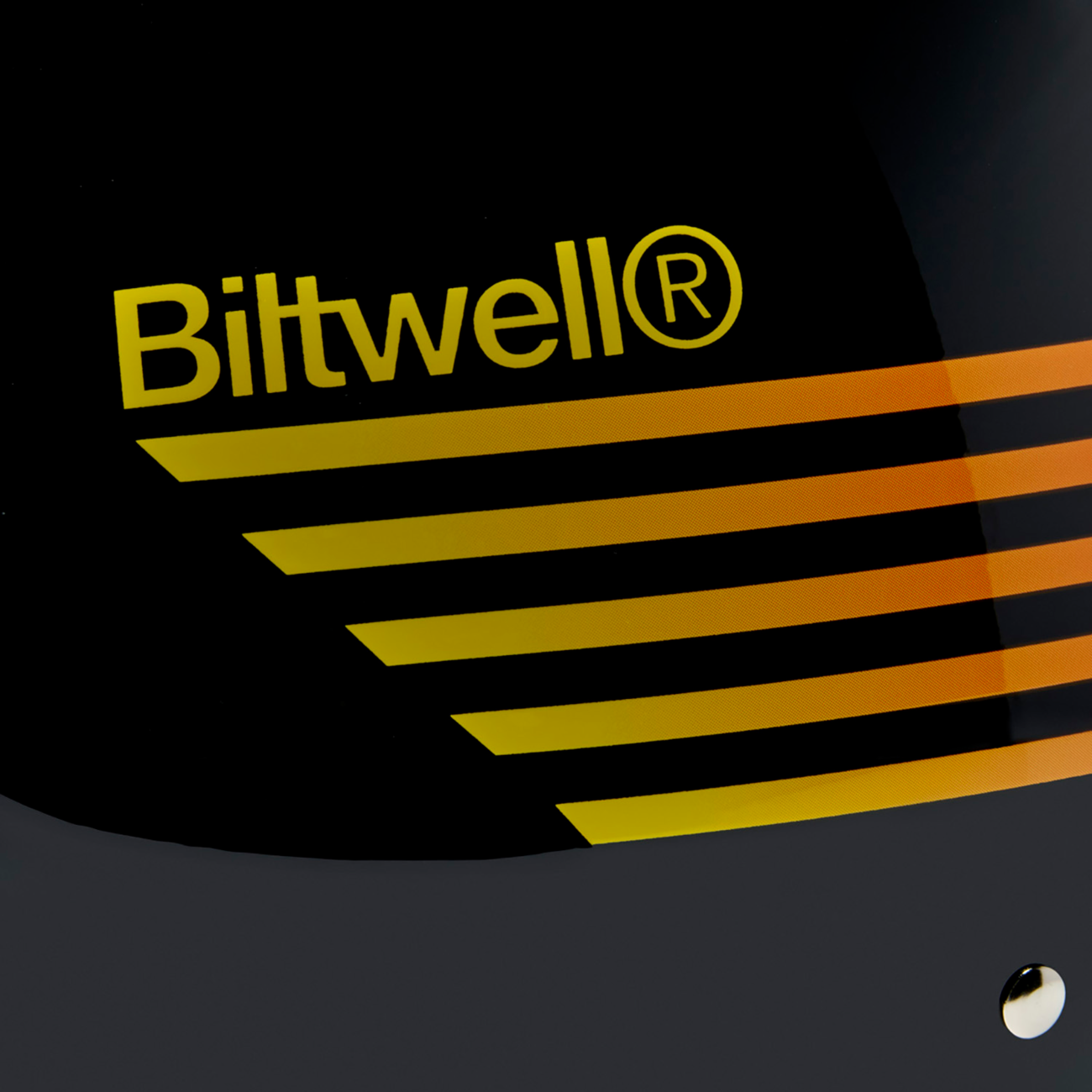 BILTWELL Bonanza Helmet - Lightspeed - Gloss Black/Orange/Yellow - XL 1001-5115-205
