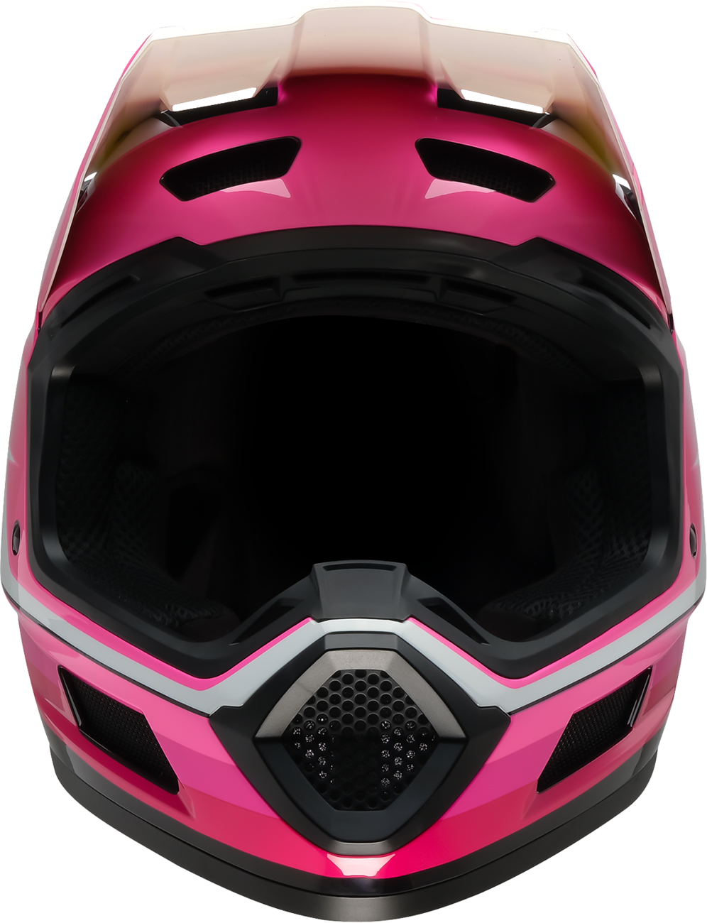 Z1R Dirt Maxx Helmet - Vortex - Pink/White - Large 0110-9708