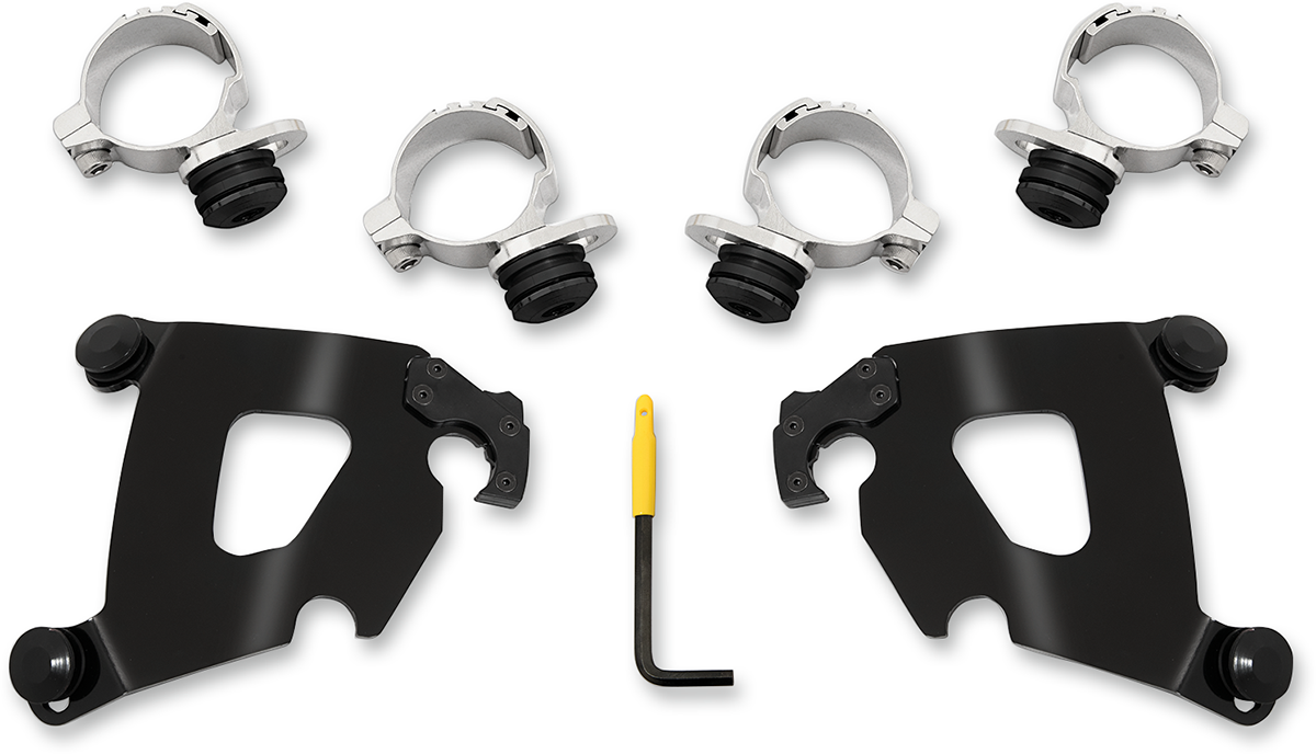 MEMPHIS SHADES Cafe Mounting Kit - Black - Scout MEB2025