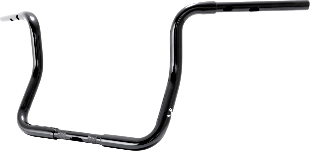 BURLY BRAND 1-1/4" Bagger Ape Hanger Handlebar - Touring - 13" - Black B12-2101B