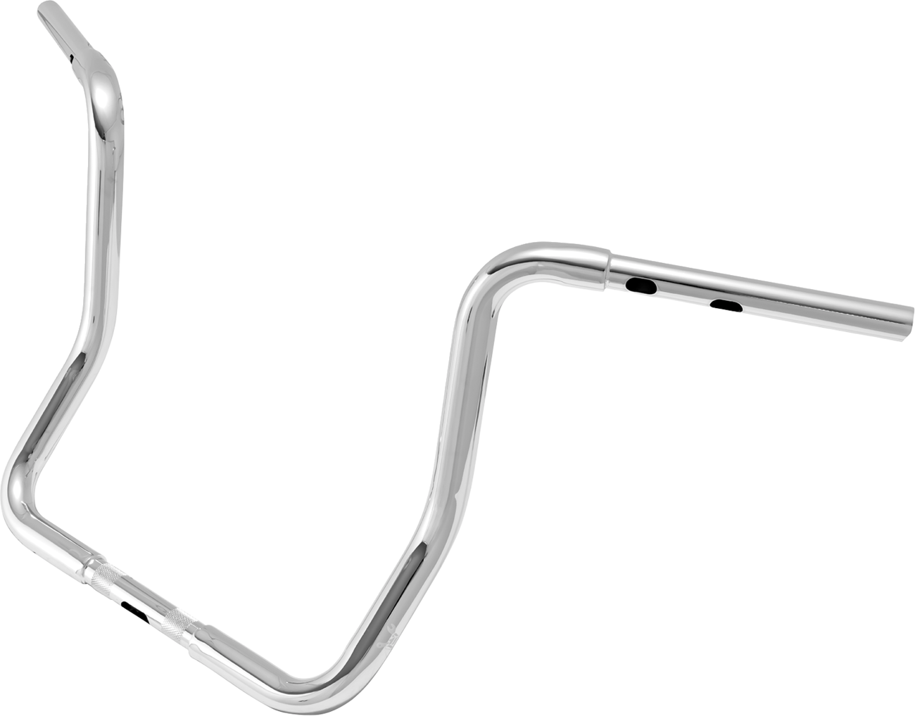 BURLY BRAND 1-1/4" Bagger Ape Hanger Handlebar - Touring - 15" - Chrome B12-2102C