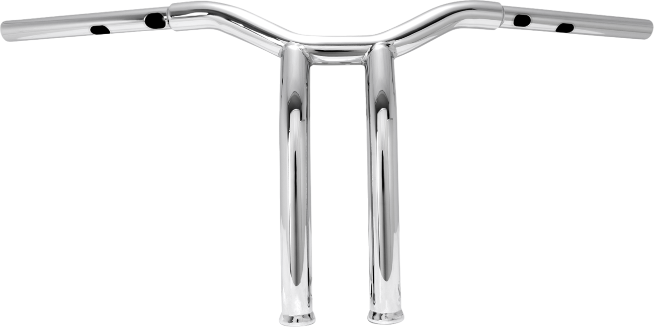 BURLY BRAND Dominator Handlebar - Touring/Softail - 12" - Chrome B12-6082C