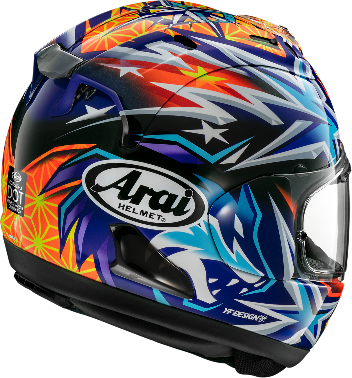 ARAI HELMETS Corsair-X Helmet - Okamoto Compass - Large 0101-20462