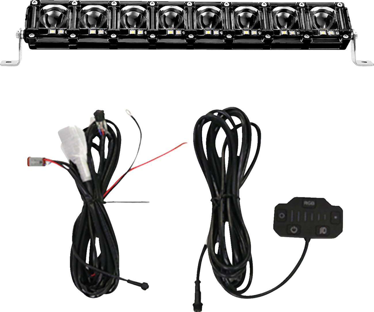 BRITE-LITES 20-Inch BL-OVW20 Multi-Mode LED Light Bar with RGB Backlighting and Vibration Resistance