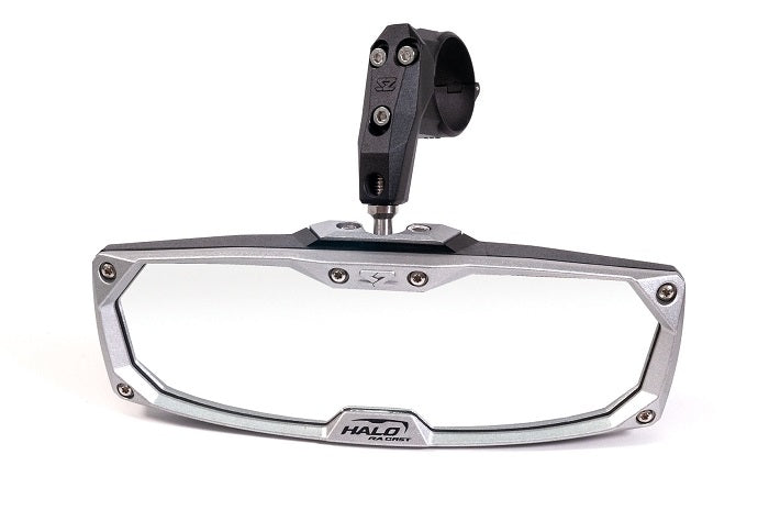 HALO-RA CAST REAR VIEW MIRROR W/CAST BEZEL - 1.75"