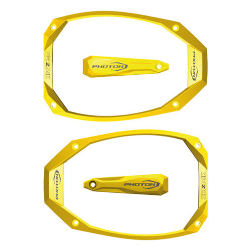 Seizmik Photon Cast Aluminum Trim Kit - Yellow for Enhanced Vehicle Style and Protection