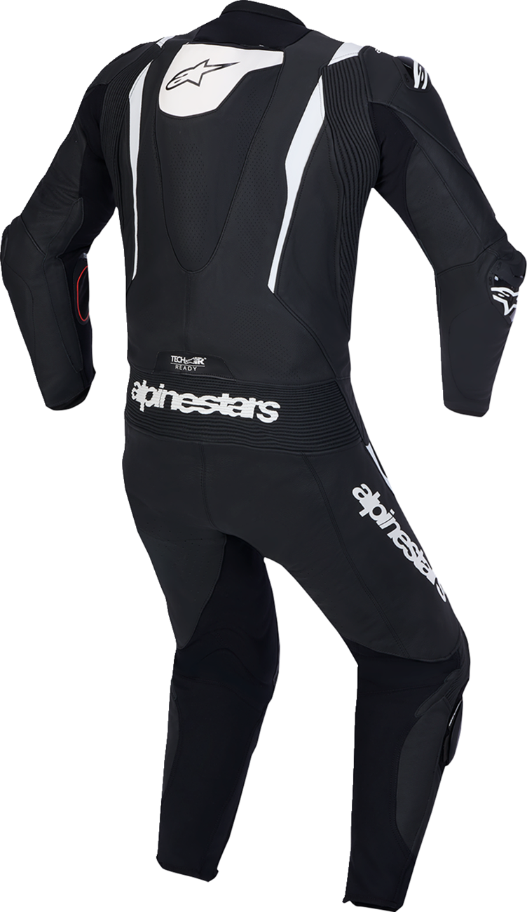 ALPINESTARS Missile v3 1-Piece Leather Suit - Black/White - US 48 / EU 58 3150127-12-58