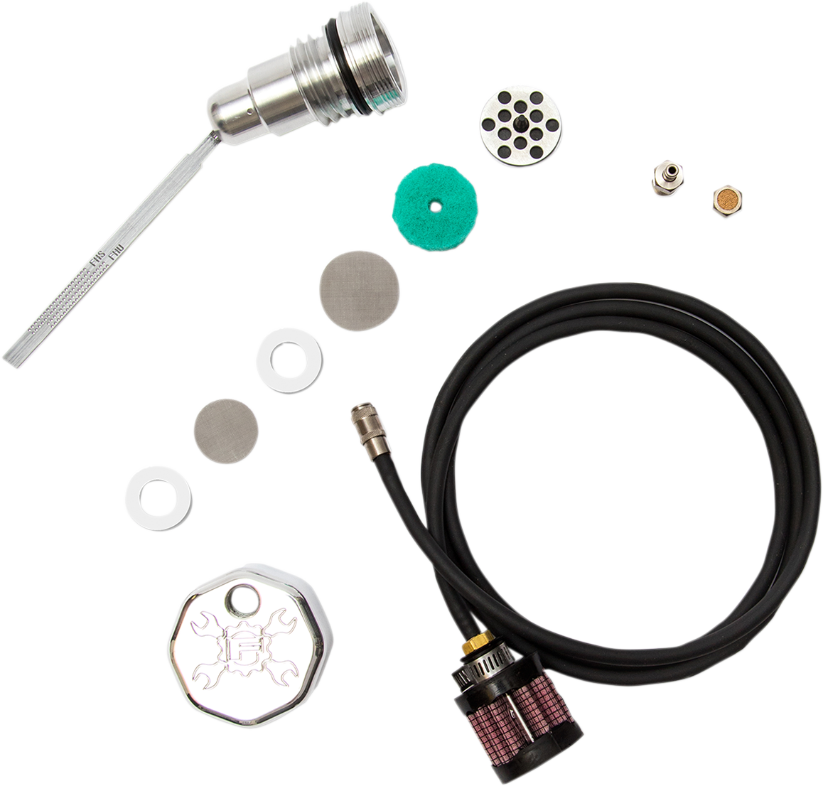 FEULING PARTS Vented Dipstick - Polished - '07-'16 Touring/Trike 3091