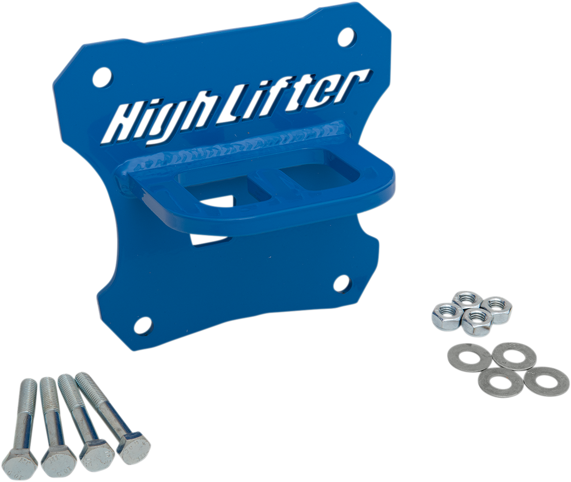 HIGH LIFTER Rear Tow Hook for Polaris 79-13889 with Blue Powder-Coated Finish