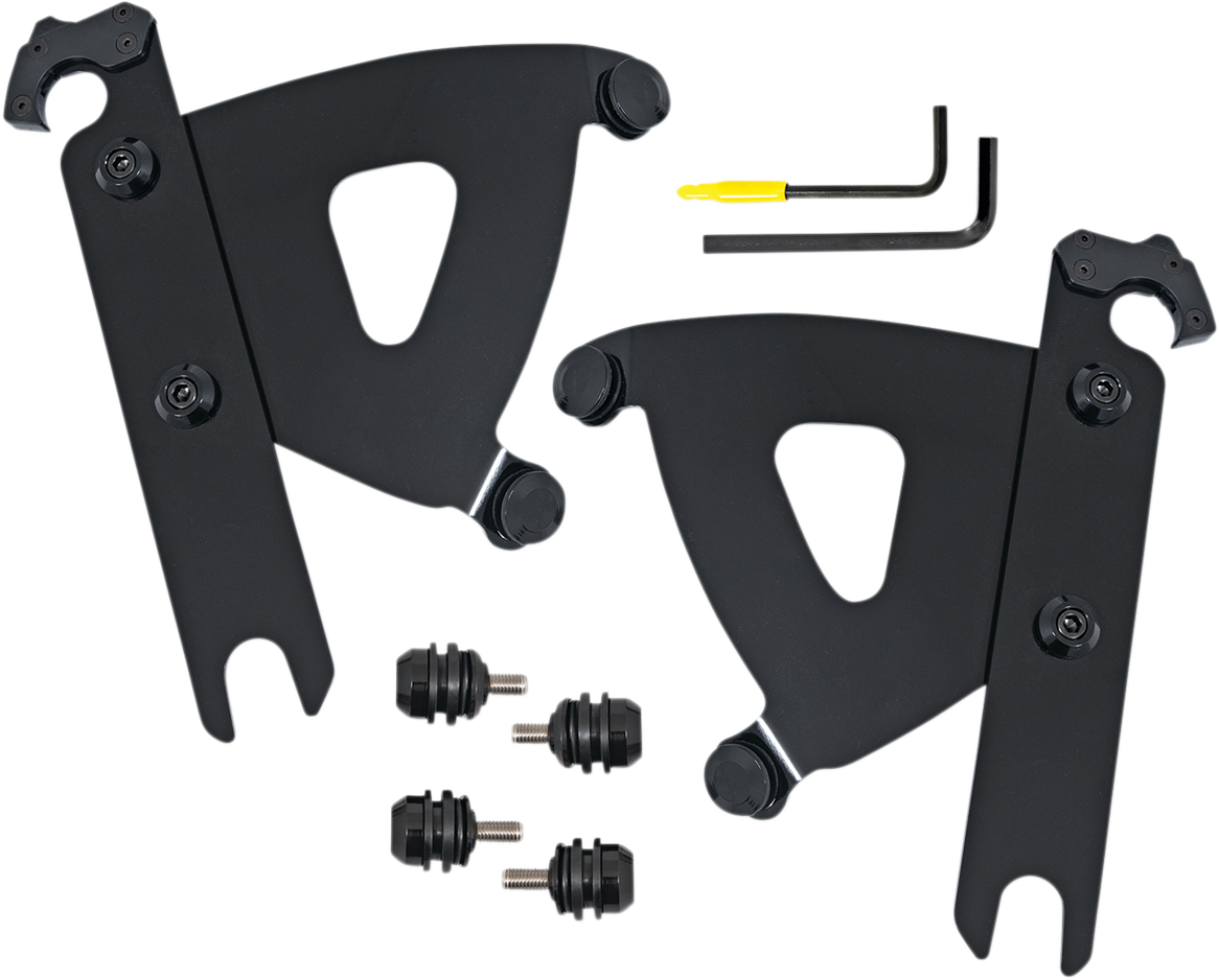 MEMPHIS SHADES Road Warrior Trigger-Lock Mounting Kit - Black - FLS MEB2053