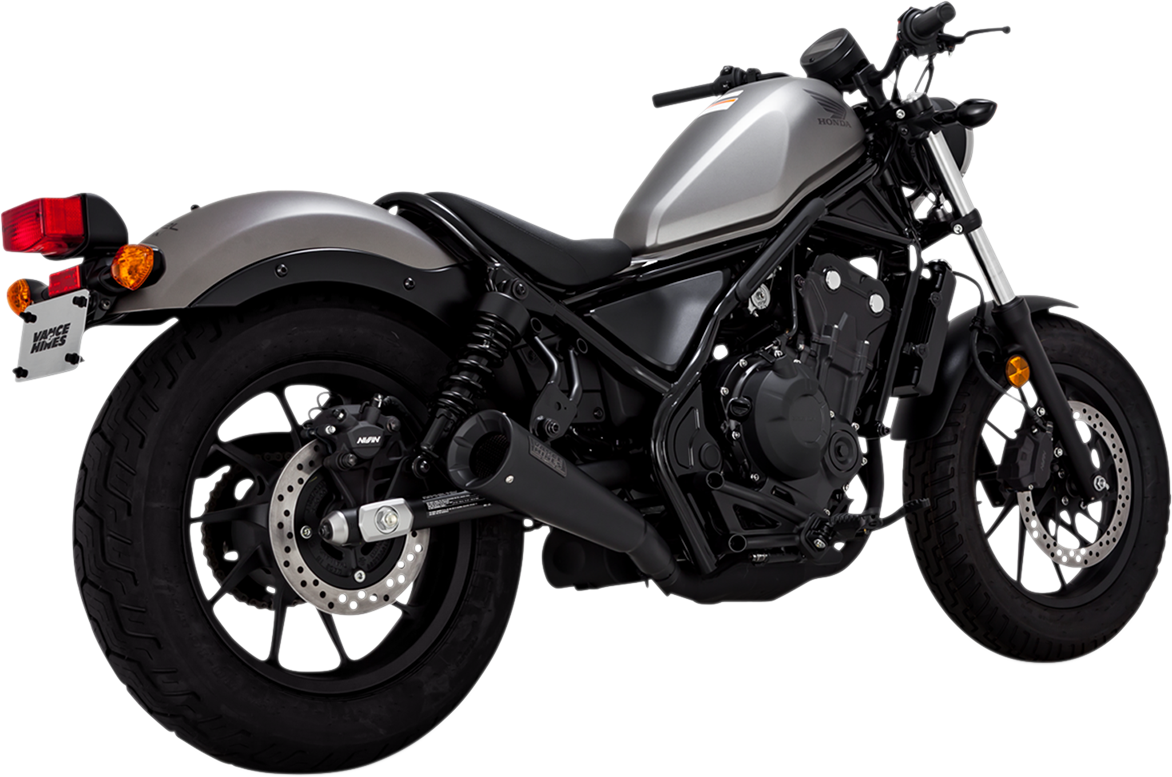 VANCE & HINES Upsweep Slip-On Muffler - Black - Rebel 300/500 48421