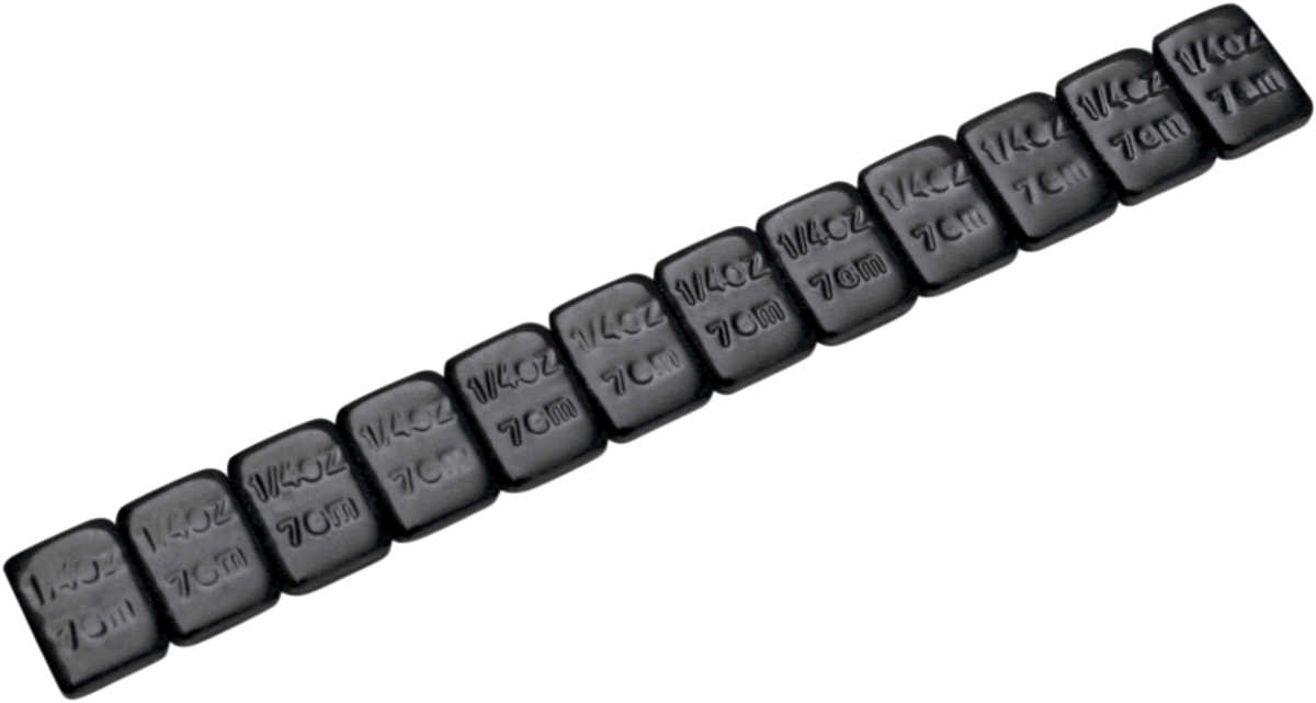 MOTION PRO Wheel Weights - Adhesive Stick-On - Black - 1/4 oz - 360 Pack 08-0453