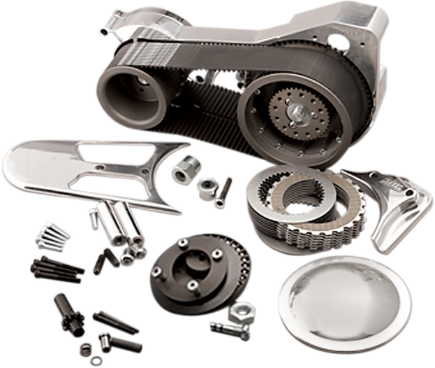 BELT DRIVES LTD. Electric Start 3-Inch Belt Drive System for Harley-Davidson EVOB-11S-A (1990-1993)