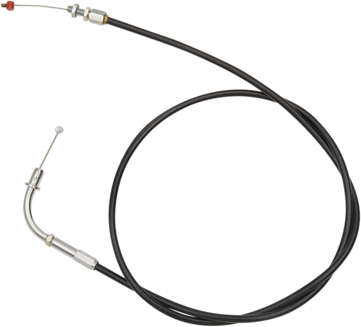 BARNETT Black Vinyl Throttle Cable for Victory - +6" - '03-'07 101-85-30003-06