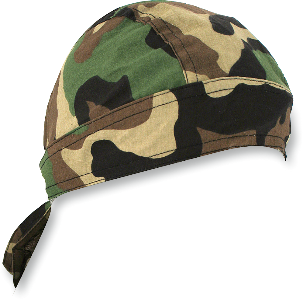 ZAN HEADGEAR Flydanna® Head Wrap in Woodland Camo - Part Z118C