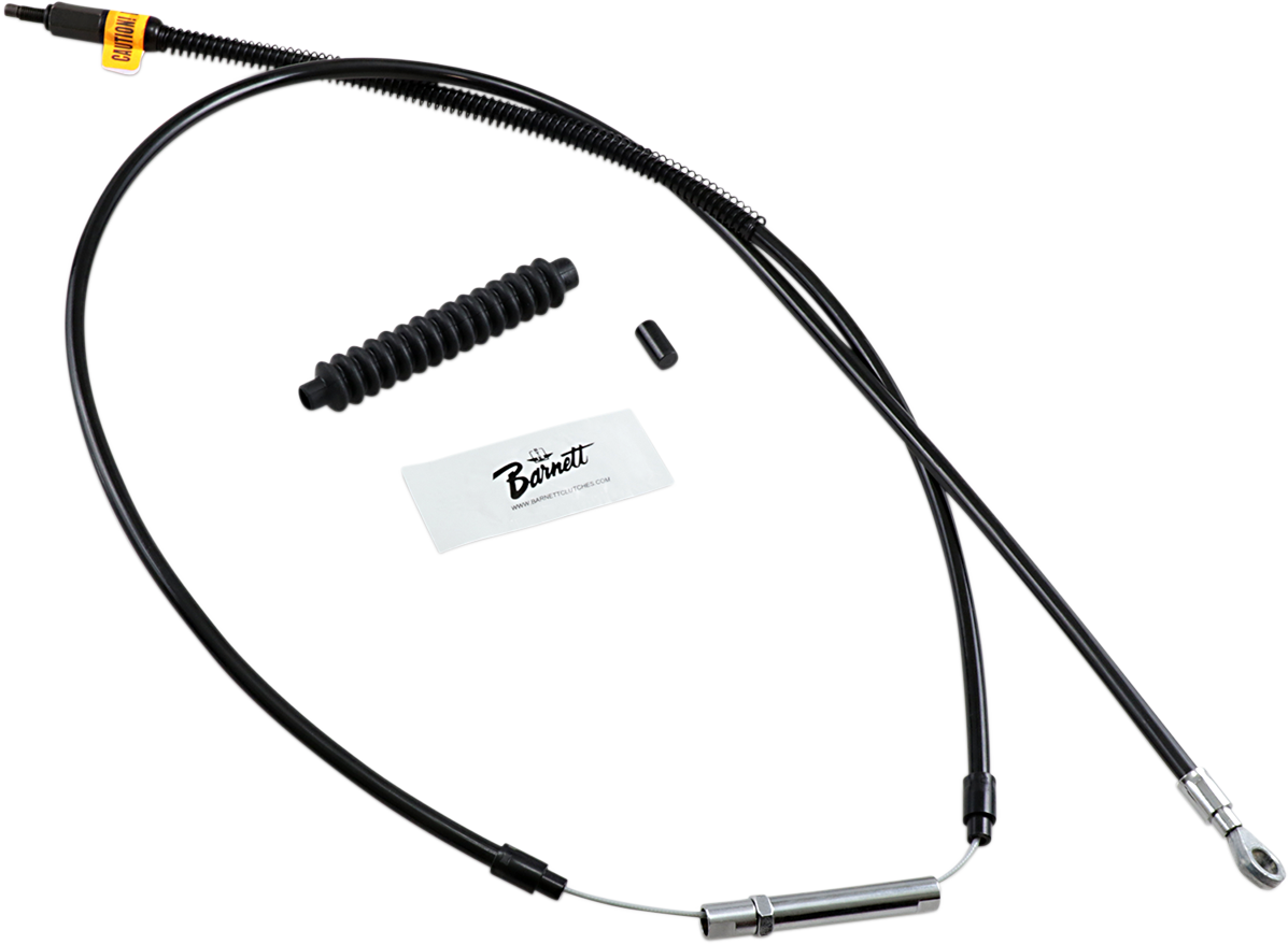 BARNETT High-Efficiency Black Vinyl Clutch Cable - +6" Size 101301004606