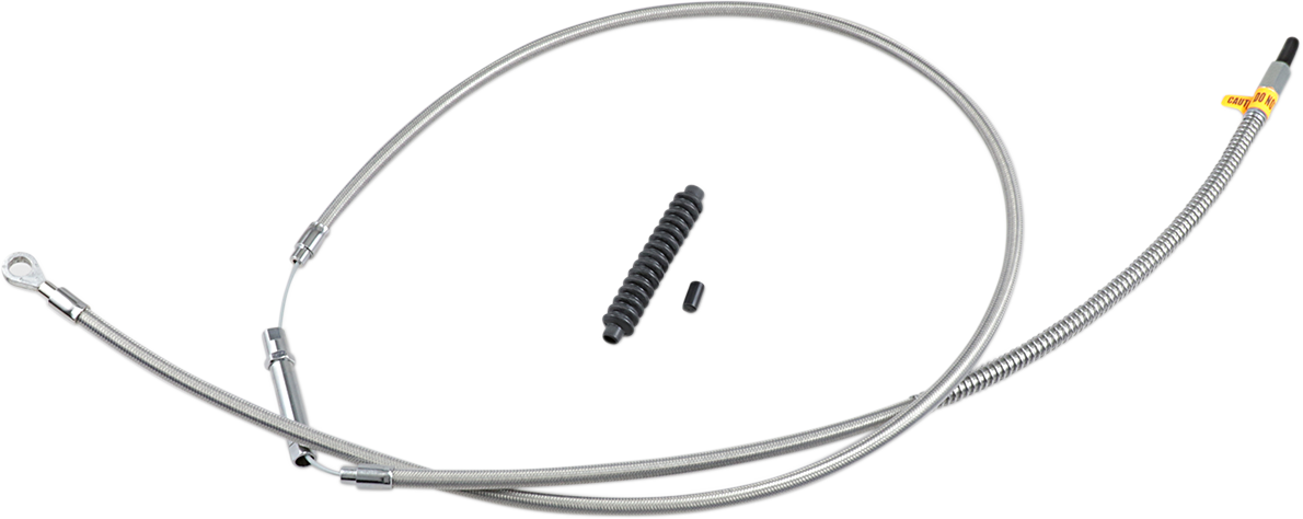 BARNETT High-Efficiency Stainless Steel Clutch Cable for Harley-Davidson - +12" - '08-'16 Touring/Trike 102301004612