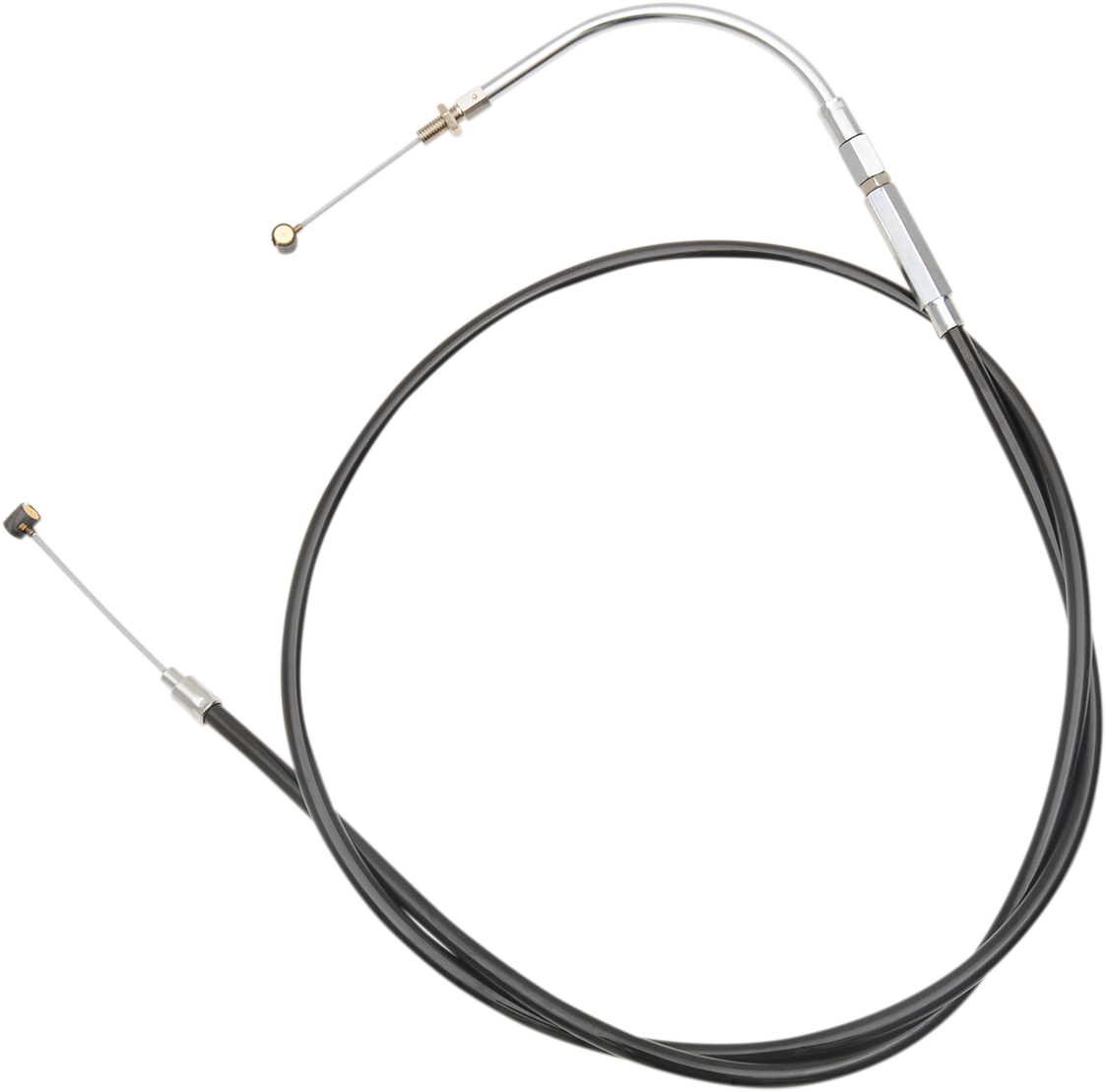 BARNETT Black Vinyl Clutch Cable - +6" - Victory 101-85-10010-06