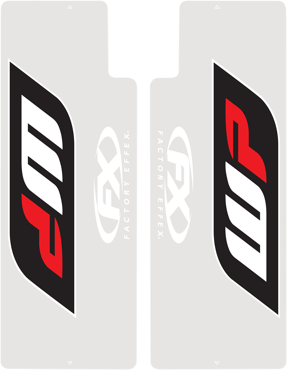Factory Effex FX Clear/WP Suspension Fork Shield Part 17-38080