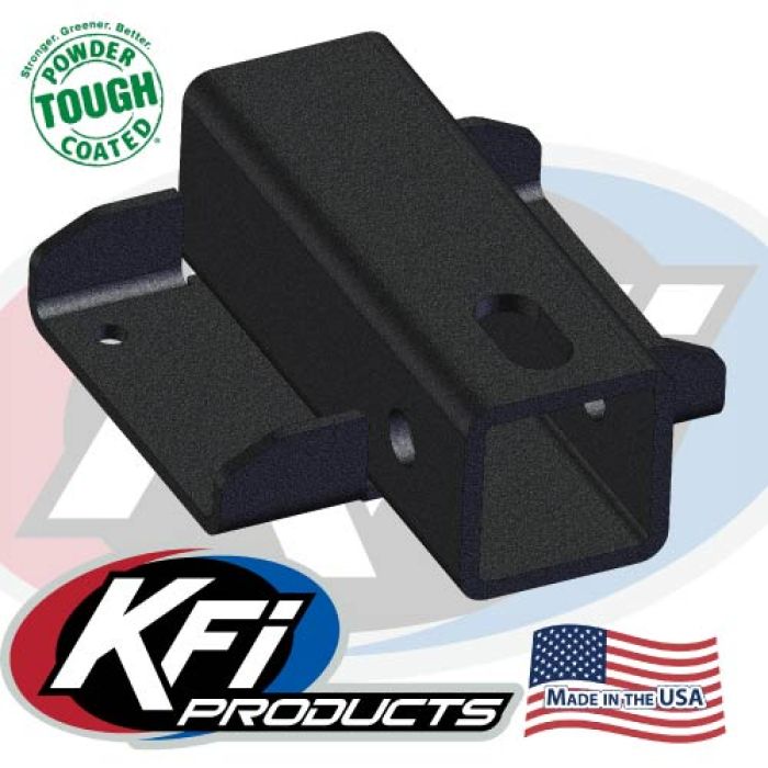 KFI Universal 2-Inch Bolt-On Receiver for Heavy-Duty Applications - Part 101240
