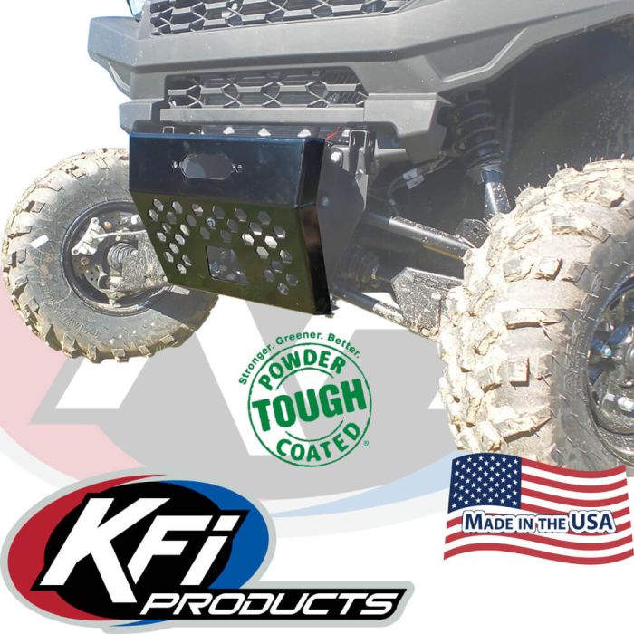 KFI Winch Mount for Polaris Ranger and Bobcat Winch-Shroud Kit (Part #101830)