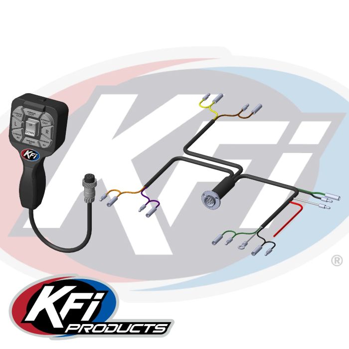 KFI U-KIT - Add Actuator V-Plow Hand Remote (Part Number ACT-VHR-K)