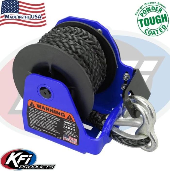 KFI TigerTail Blue - Part Number 101120-BL, Heavy-Duty Towing Chain