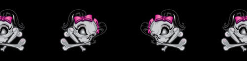 Bobster DC541 Cooldanna 100% Cotton Girl Skull Pattern