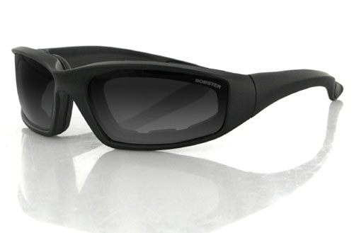 Bobster ES214 FoamErz 2 Sunglasses with Black Frame and Anti-Fog Smoked Lenses