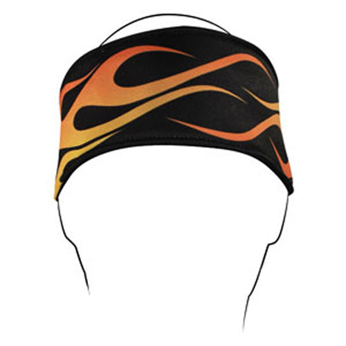 Bobster HB006 Polyester Flames Headband – Comfortable and Durable for Active Wear