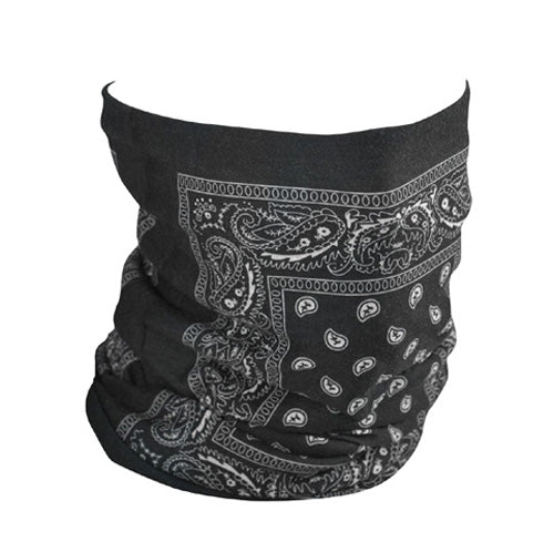 BOBSTER Motley Tube & Trade Fleece Lined Black Paisley – Model TF101