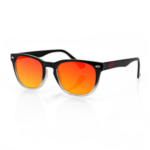 Bobster EZNV03 NVS Sunglasses with Black Gradient and Smoked Crimson Mirror Lenses