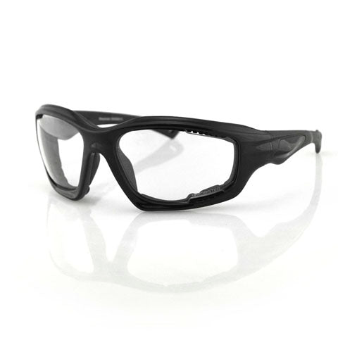 Bobster Desperado Sunglasses with Anti-Fog Clear Lenses and Foam Frame