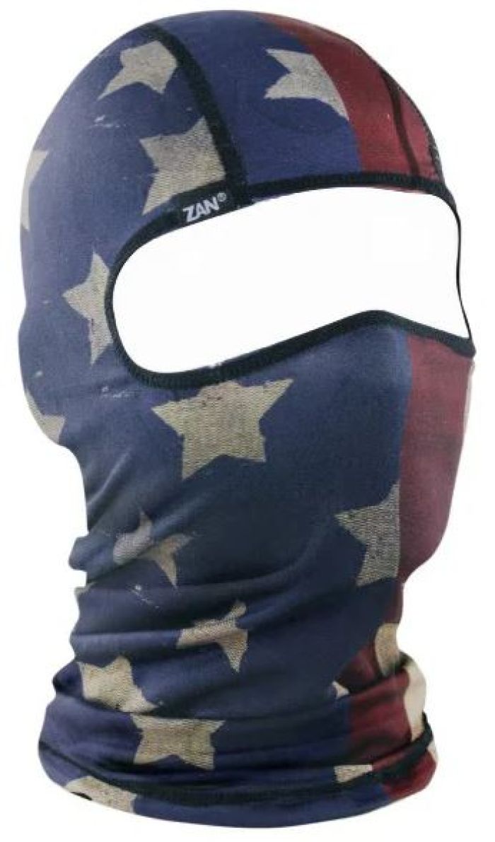 Bobster WBP408 ZAN Polyester Balaclava Patriot for Full Face Protection