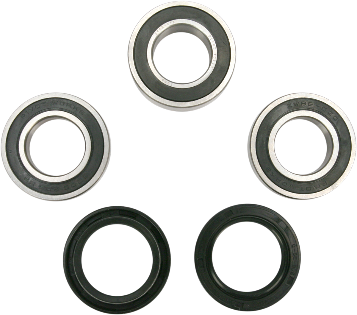 PIVOT WORKS Wheel Bearing Kit - Rear - Husqvarna PWRWK-HQ01-001