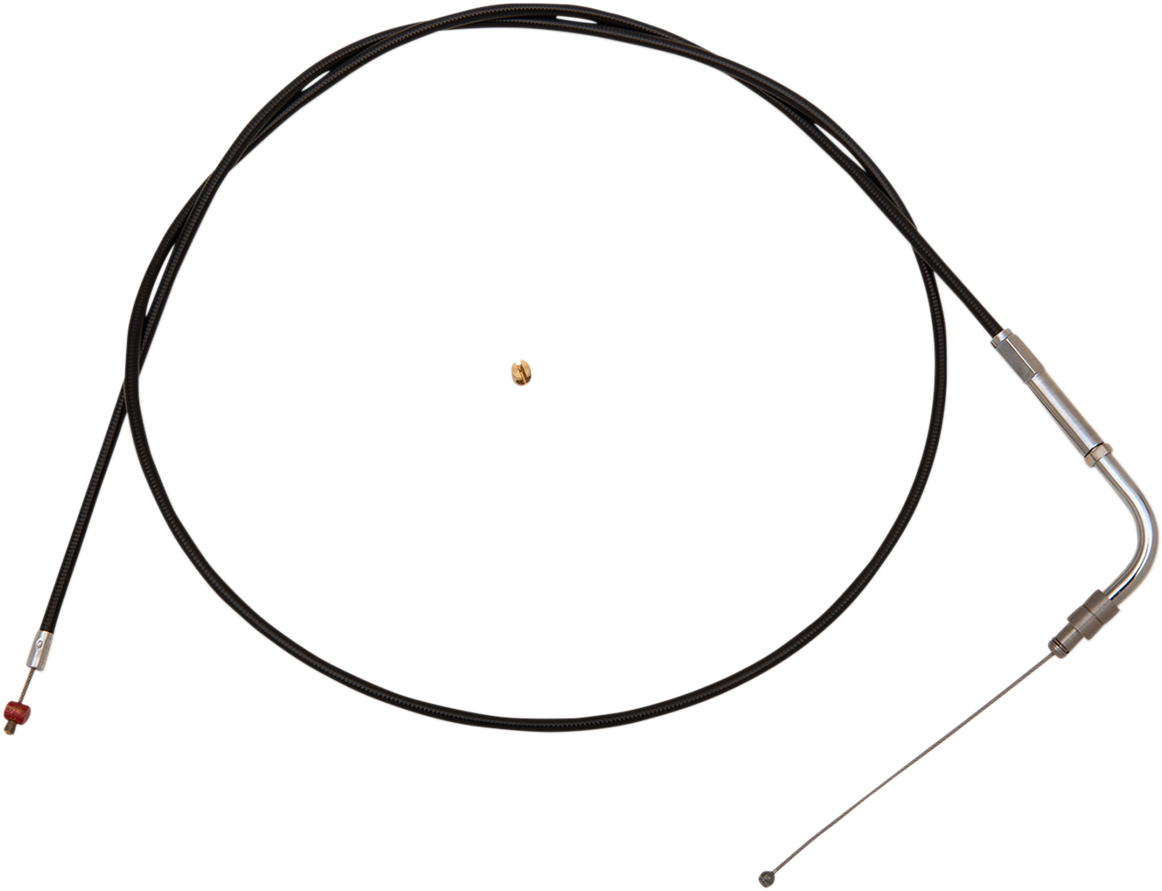 BARNETT Black Vinyl Throttle Cable - +6" Size - 46" Length 101303001806