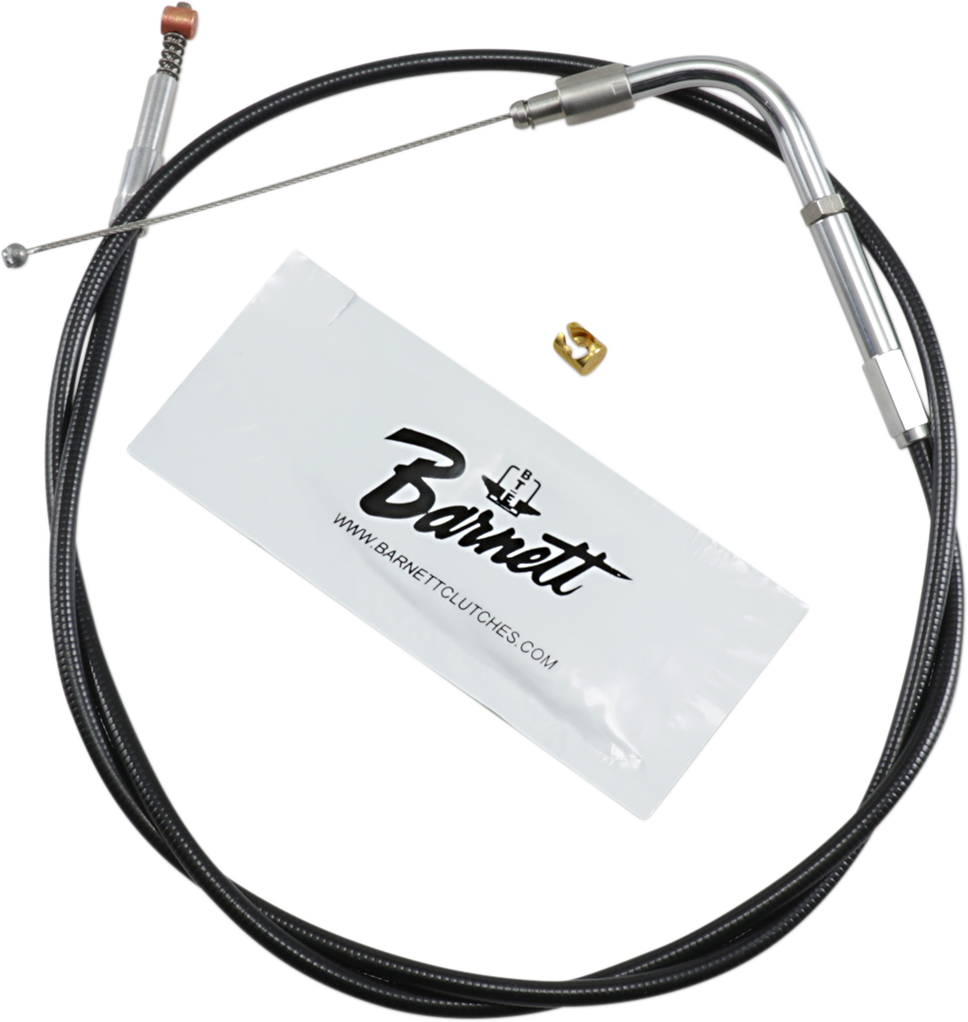 BARNETT Black Vinyl Idle Cable - +3" Size - 34" Length 101304001203