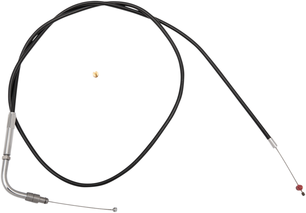 BARNETT Black Vinyl Throttle Cable - +6" Size - 32" Length 30896+6DS