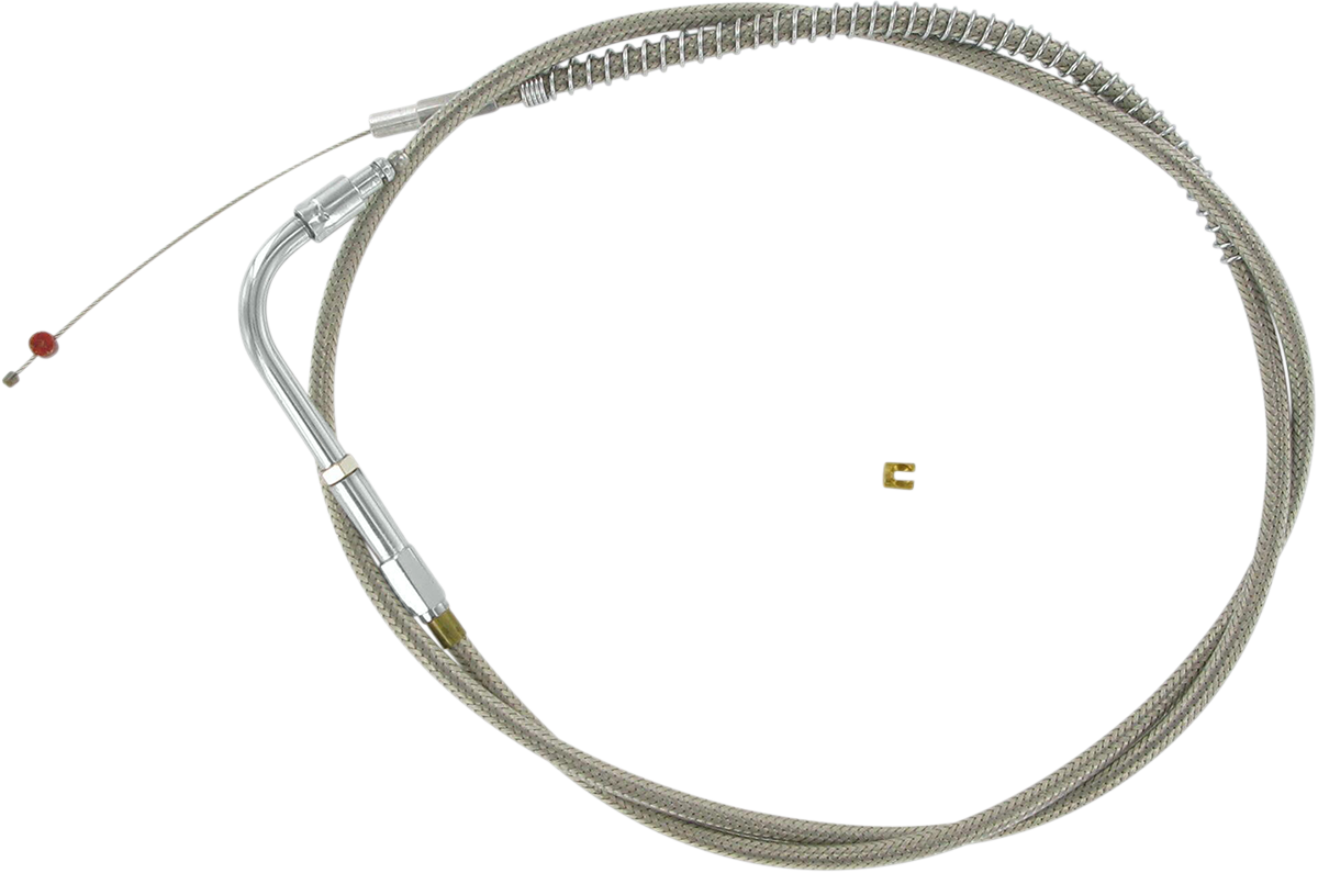 BARNETT Stainless Steel Idle Cable - '96-'01 Touring 1023040017