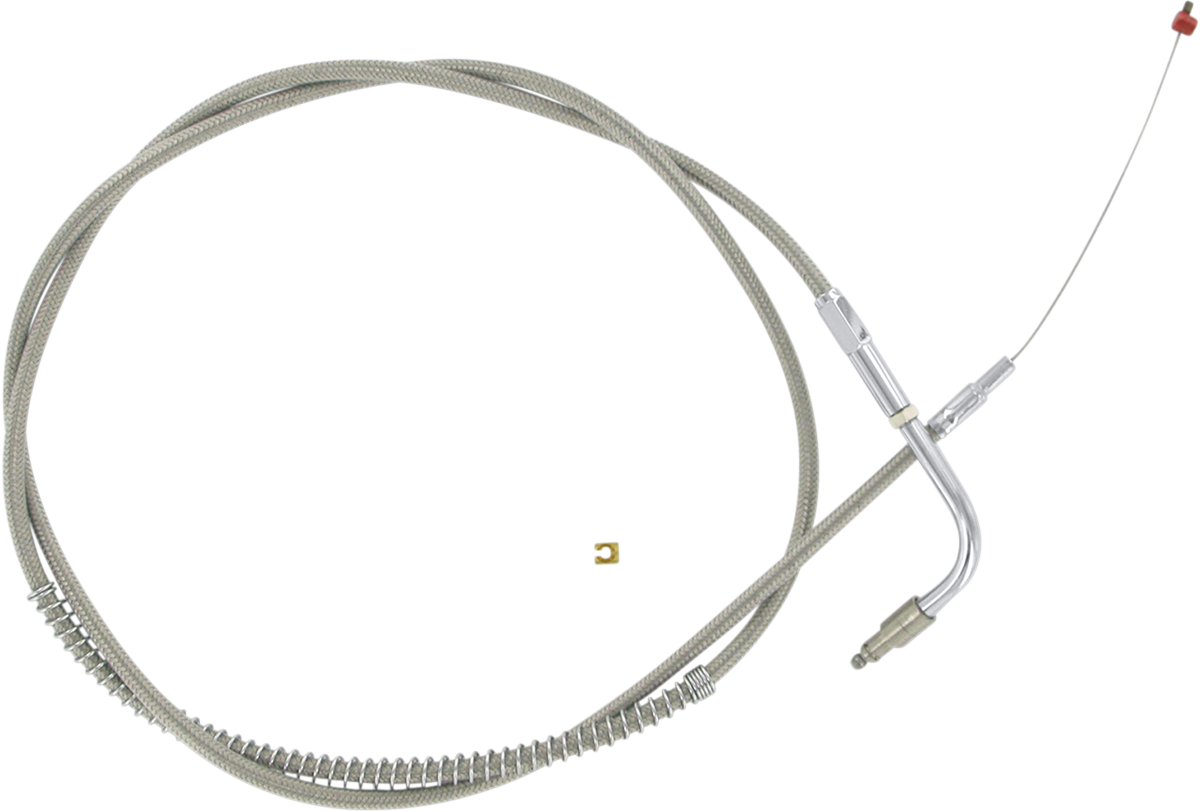 BARNETT Stainless Steel Throttle Cable - +6" - '96-'01 Touring 102303002006
