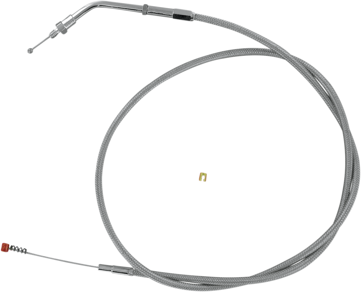 BARNETT Stainless Steel Idle Cable - +6" - '81-'89 102304002406