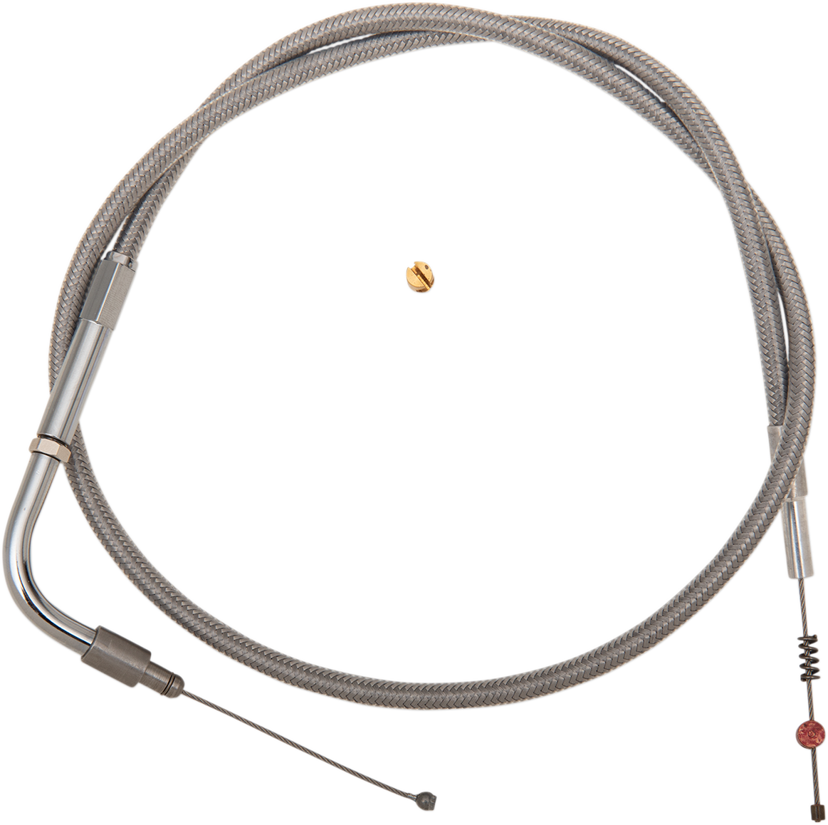 BARNETT Stainless Steel Idle Cable - '99-'13 Softail 1023040010