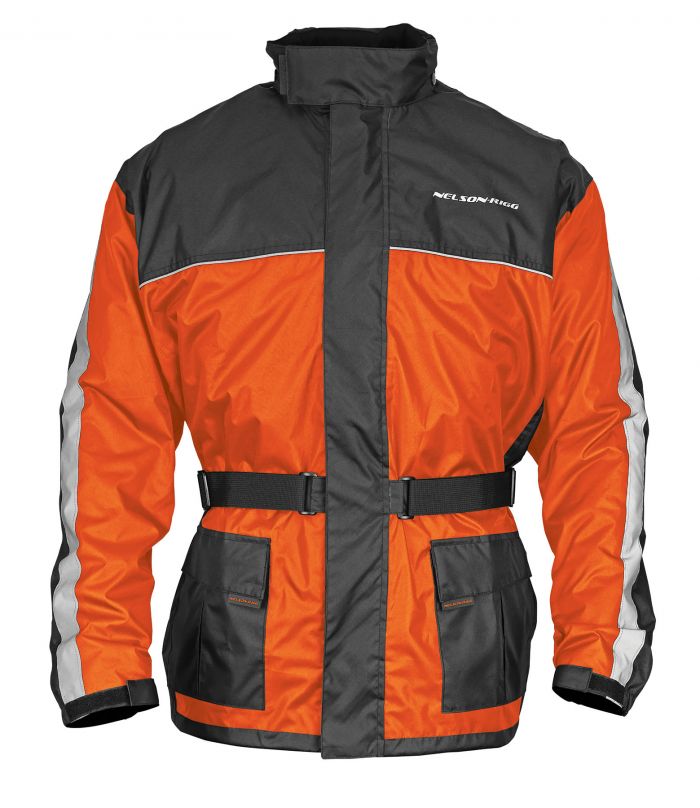 SOLO STORM JACKET ORANGE/BLACK XL