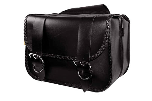 BRAIDED SERIES STRAIGHT TOURING SADDLEBAGS