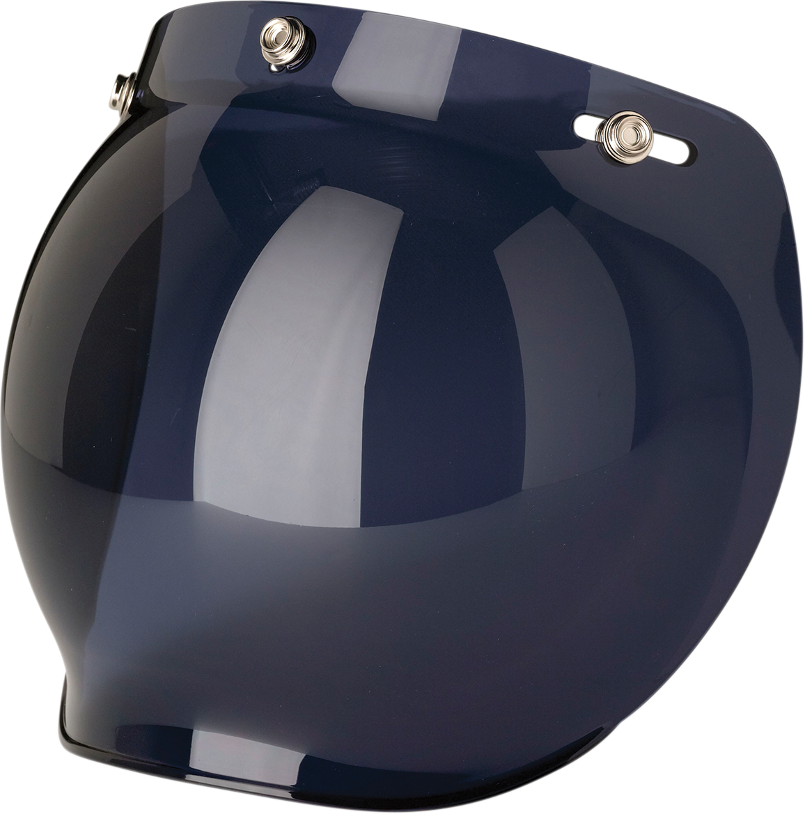 Z1R Smoke Bubble Shield for Drifter, Jimmy, and Saturn Helmets – 3-Snap Fit, Injection-Molded Polycarbonate
