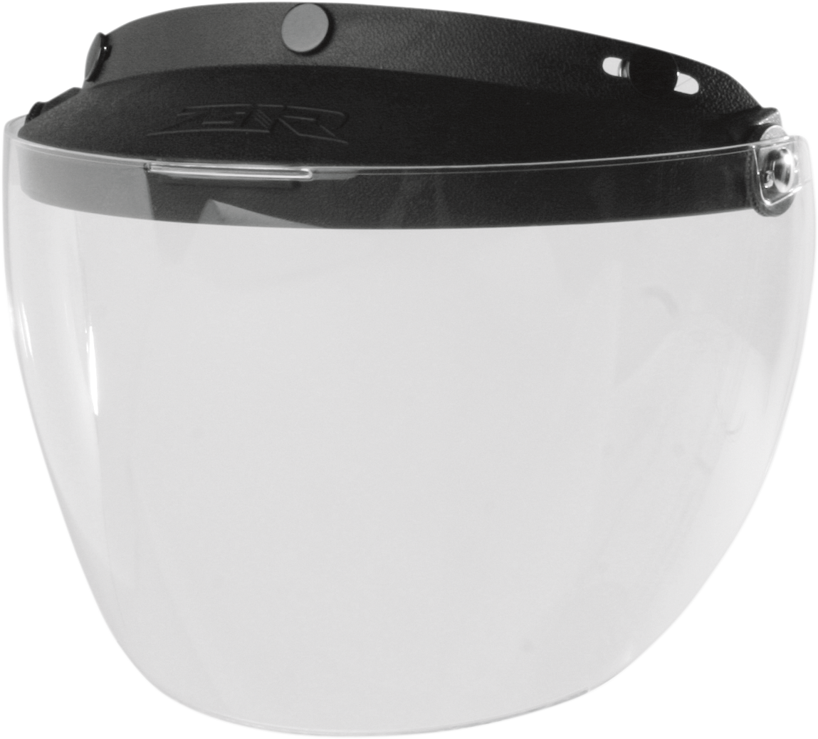 Z1R 3-Snap Shield - Clear 0131-0062 for Open-Face Helmets