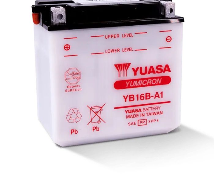 YUASA YUAM22161 YB16B-A1 YUMICRON 12-Volt Battery for Reliable Power