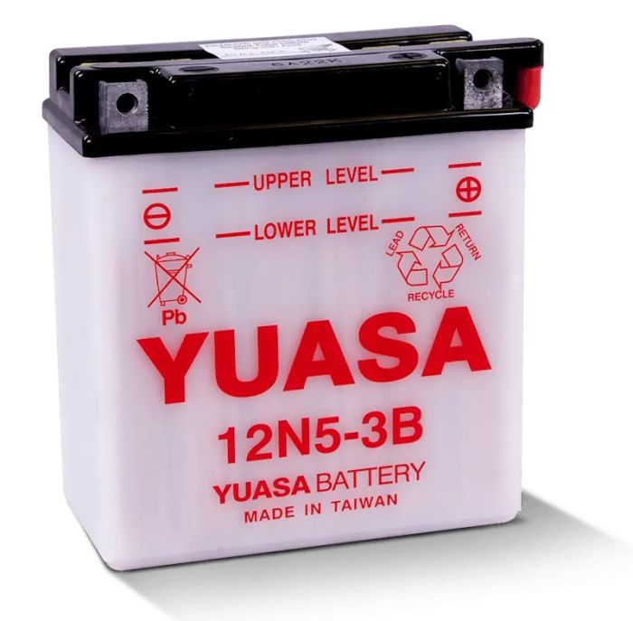 YUASA YUAM2253B 12V Conventional Battery for Reliable Power